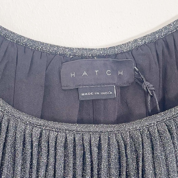 Hatch The Veronika Metallic Midi Dress 1 (4/6; S/M) NWT - Picture 6 of 11